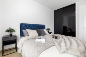 Müügieelne kodukujundus magamistoas