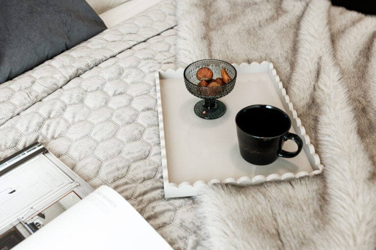 Müügieelne kodukujundus ja home staging magamistoas Tallinnas